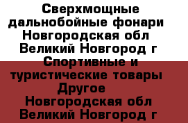 Сверхмощные дальнобойные фонари - Новгородская обл., Великий Новгород г. Спортивные и туристические товары » Другое   . Новгородская обл.,Великий Новгород г.